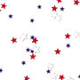 Red, White & Blue Stars Cello