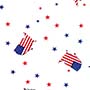 Patriotic Flag & Stars Cello - 40