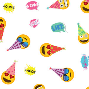 Birthday Emojis Cello - 40