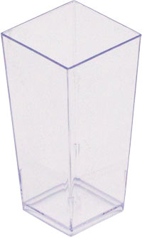 Disposable Cups - Tall Contoured Dessert Cups