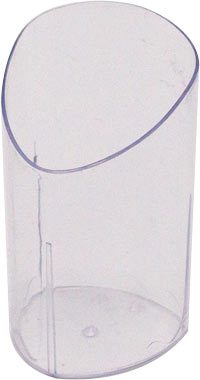Disposable Cups - Beveled Top Dessert Cups
