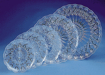 Crystal Trays - Clear - 12