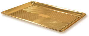Gold Pastry Trays - 35 x 46 cm