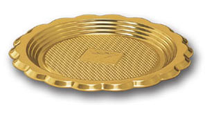 Mini Medoro Tray - Gold - 12 cm (100/pk)