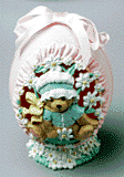 Cherished Teddies Sculpted Egg