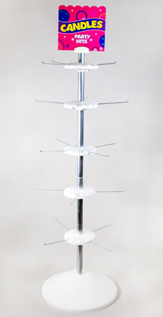 Floor Spin Candle Rack - Empty