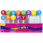 Happy Birthday Letter Candleholder Sets