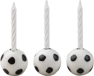 Soccer Candleholder Sets