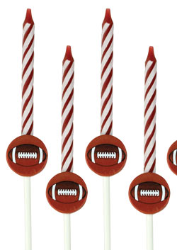 Cakedeco Candle Sets - Football