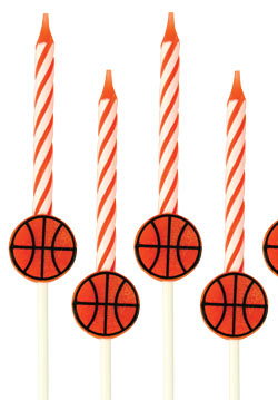 Cakedeco Candle Sets - Basketball