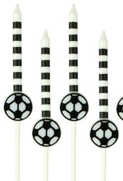 Cakedeco Candle Sets - Soccer