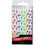 White Dots Asst. Candles