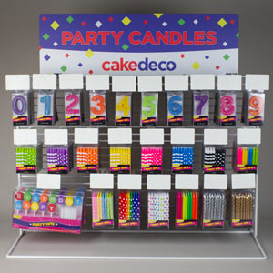 Countertop Flat Rack - Loaded - Small Glitter #
