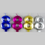 Large Metallic Number Candles Asst. Colors - #8