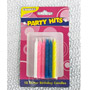 Glitter Candles - White