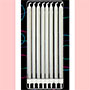 Party Shape Candles - Silver w/ Holders