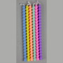 Party Candles - Tall Pastel Wave Candles Asst.