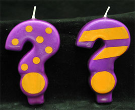 Crazy Number Candles- # ?