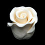 Elegance Gumpaste Rose Bud - Ivory