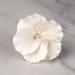 Azalea - Single w/ Wire - White