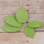 Rose Leaves - Green - 2 Sizes