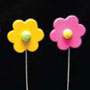 Blossoms On Wire- Medium Hot Colors