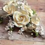 Garden Rose Spray - Jumbo - White