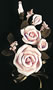 Tea Rose Spray - Pink-7