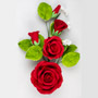 Tea Rose Spray - Red-7