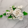 Tea Rose Spray - Large - White