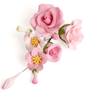 Masterpiece Rose Spray - Pink