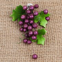 Grape Clusters (Gumpaste)-Burgundy