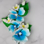 Lace Cap Hydrangea Spray - Blue