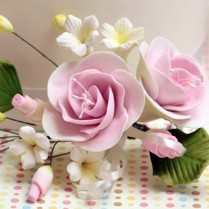 Dog Rose Spray - Small Pink