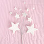 Stars w/ Curlique Wires - White