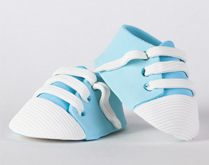 Baby Shoes - Sporty - Blue Pair
