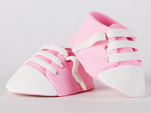 Baby Shoes - Sporty - Pink Pair