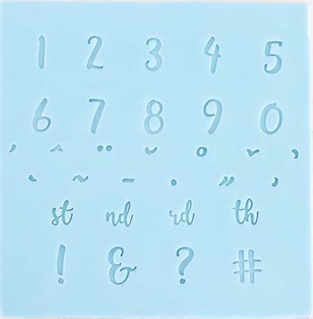 PME Number & Symbol Stampers