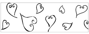 Textured Roller - Whimsy Heart