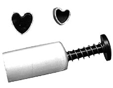 PME Heart Plunger/Cutter Set Of 3