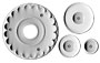 PME Garrett Frill Cutter Set (3 Pc.)