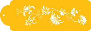 Stencil: Crewel Border 2-3/4