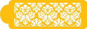 Stencil: Damask Side