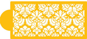 Stencil: Damask Cake Tier #5