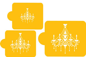 Stencil: Chandelier Set