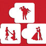 Stencil: Stages of Love Silhouettes