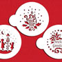 Stencil: Seasons Greetings Set