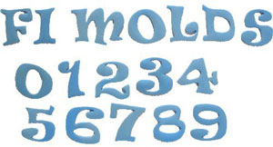 Alphabet Set Silicone Mold