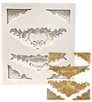 Swirl Borders Mold