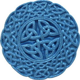 Celtic Medallion #1 Silicone Mold